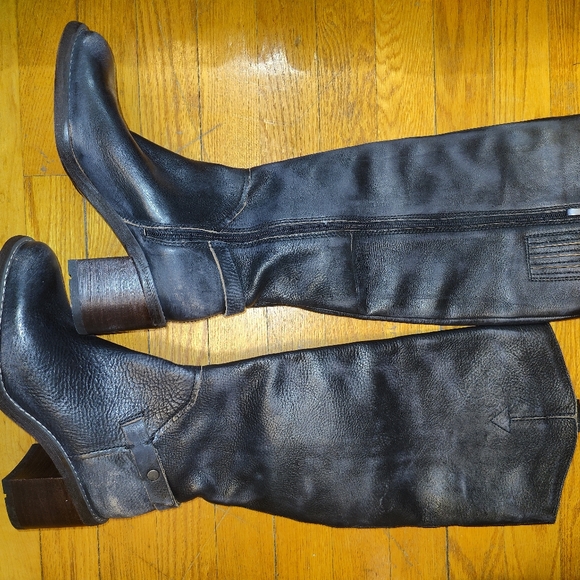 Franco Sarto Women's distressed Kiana boot size 9 - Picture 4 of 7